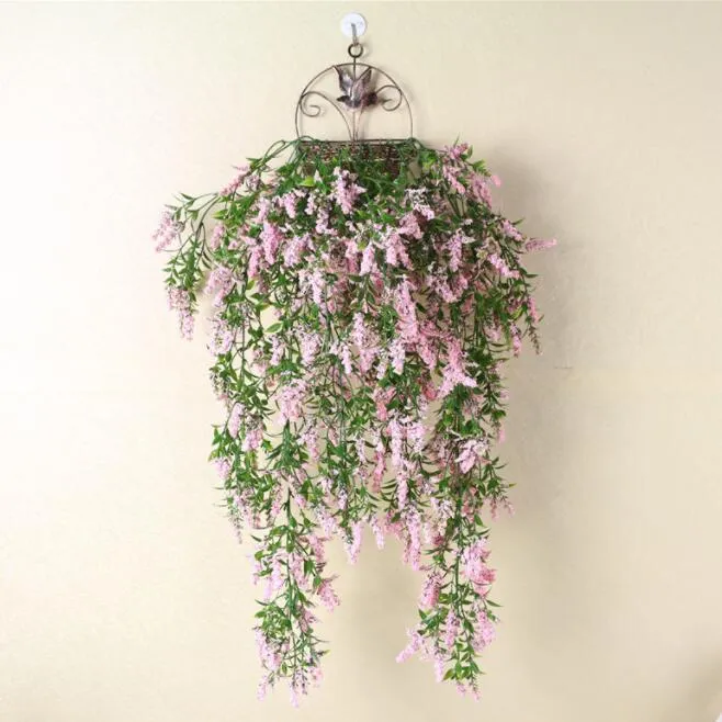80cm Long Lavender Wisteria Rattan Artificial Hanging... From Dhhonton,  $4.7 | DHgate.Com