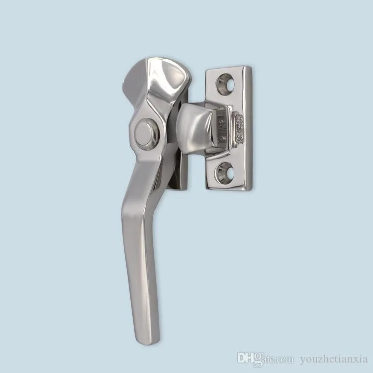 Soundproof Door Handle Push Lock Box Freezer Zinc Alloy Stainless Steel