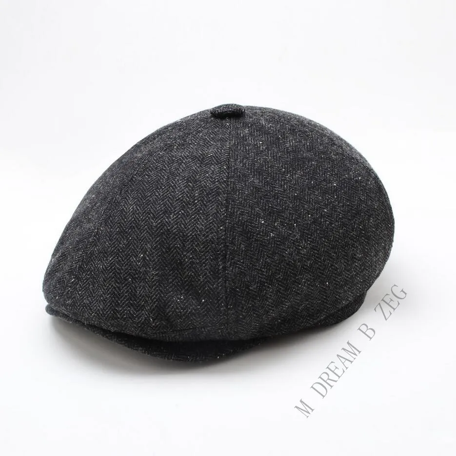 40 Styles Vintage Flat Peaked Gatsby Cap Men Star Casual
