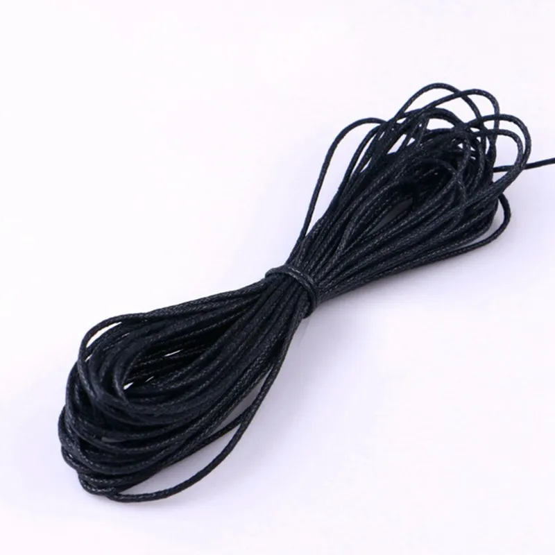 10m Waxed Leather Thread For DIY Jewelry 1.5mm Thickness, Ideal