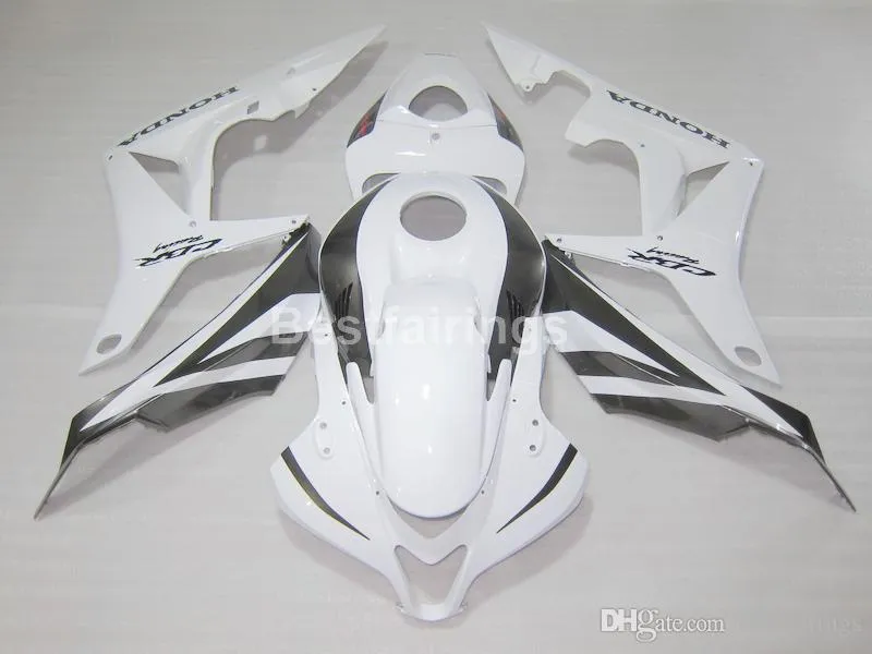 Nouveau kit de carénage de moulage par injection chaude pour Honda CBR600RR 2007 2008 ensemble de carénages blanc noir CBR 600RR 07 08 LL32