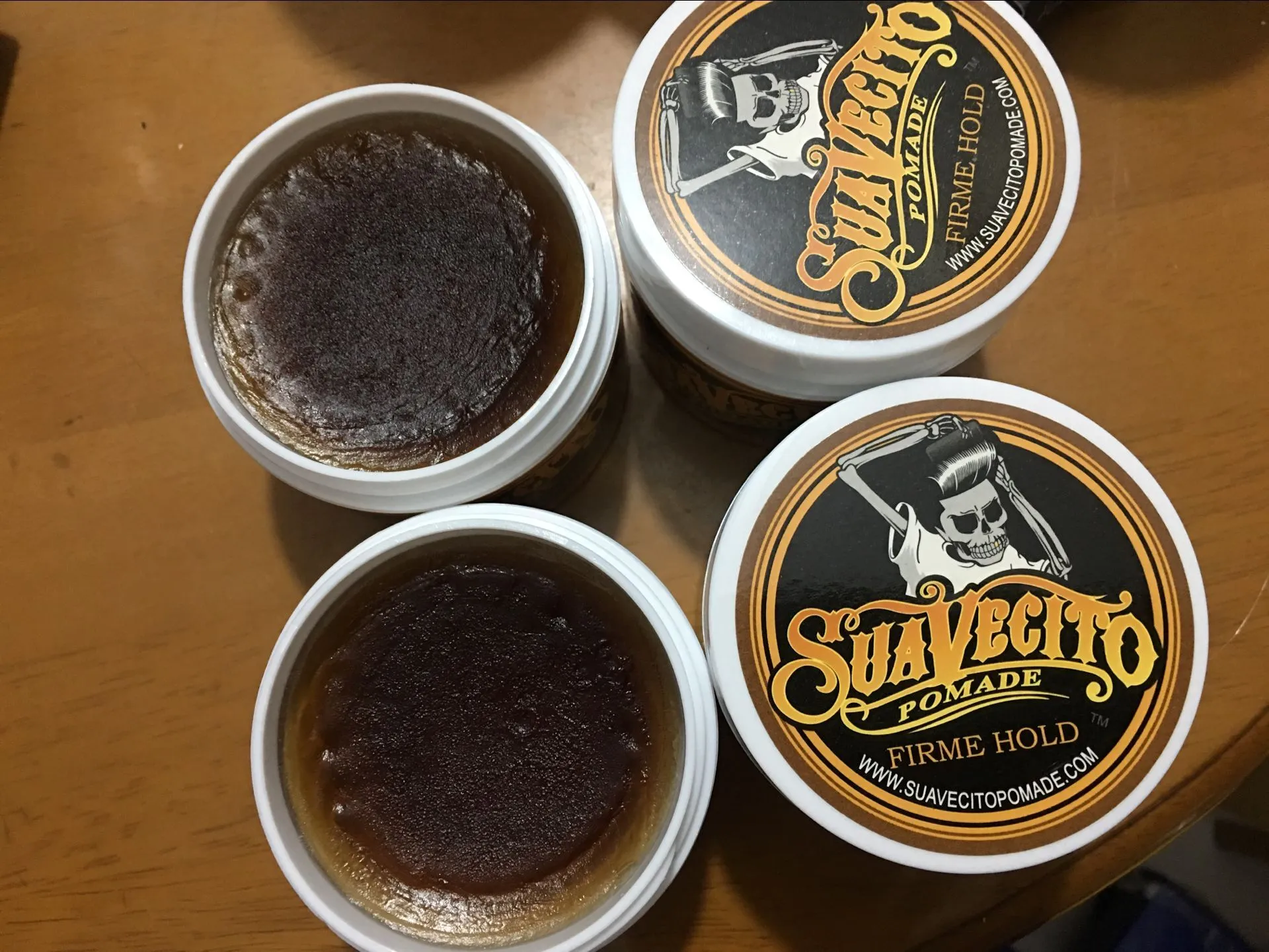 Instock! Suavecito Pomade hair Strong style restoring Pomade wax big skeleton slicked back hair oil wax mud keep hair pomade men