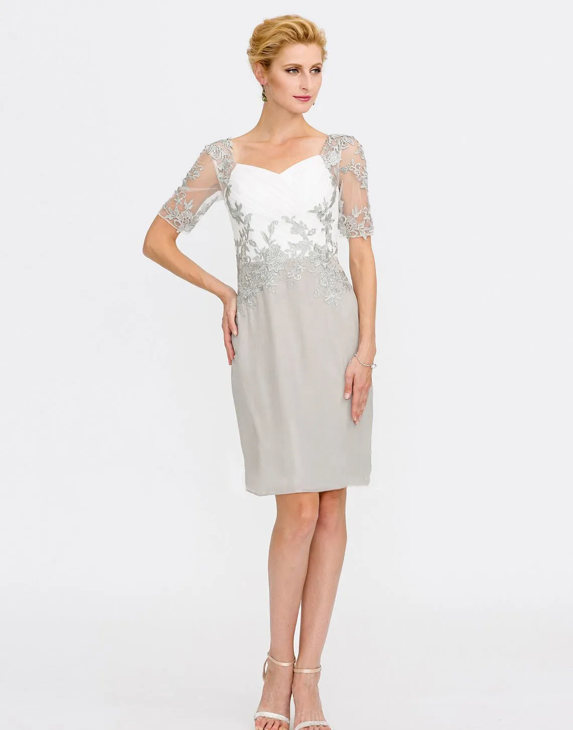 Zora Lace Trim Leather Dress - Black | JW PEI