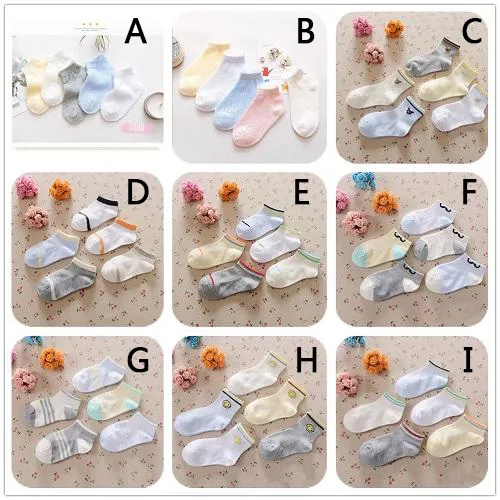 Striped Children Sock Summer Baby Boy Socks Cotton Girls Anklets Boat Short Sock Kids Hose 0-12 Year Half-Sock Shallow Shoe Stockings