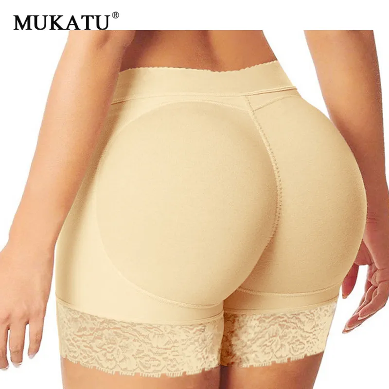 Sexy Boyshort Mutandine Donna Culo finto Biancheria intima Push Up Mutandine imbottite Natica Shaper BuLifter Hip Enhancer