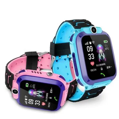 S12 Orologio intelligente impermeabile per bambini LBS Tracker SmartWatch Chiamata SOS per bambini Anti perso Monitor Orologio da polso per bambini per ragazze ragazzo