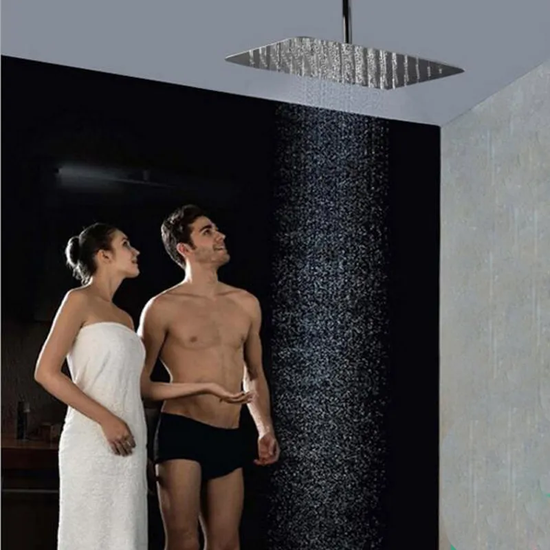 Cabezal de ducha de alta presión con manguera de 1,5 m, cabezal de ducha de  baño de acero inoxidable 304 Ahorro de agua Fácil instalación - Método de  pulverización en forma de cintura