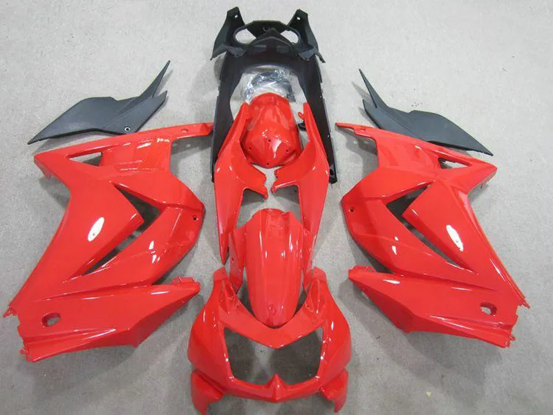 OEM Röd för Kawasaki Ninja ZX 250R 2008 2009 2010 ex250 08 09 10 11 Bodywork Fairing Kit