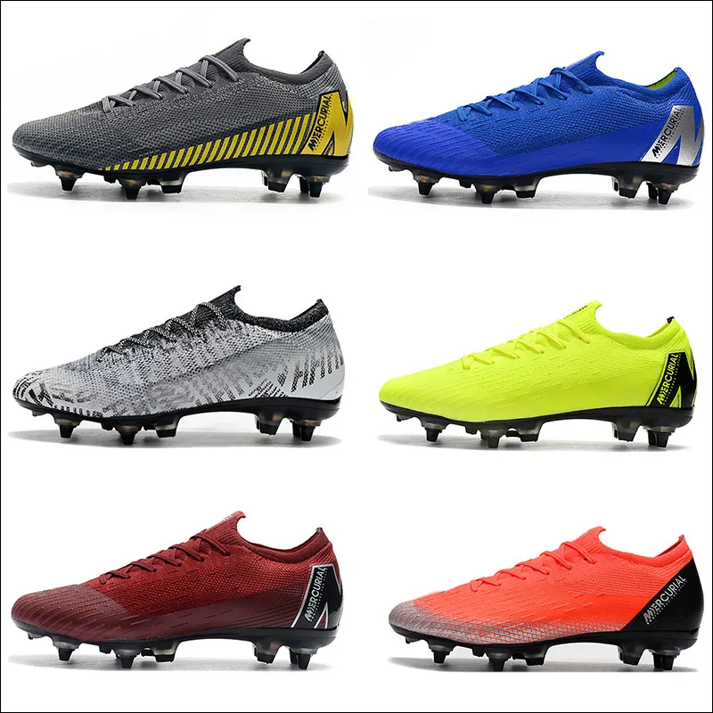 Soccer Cleats Neymar SHHH Mercurial Superfly VI 360 Elite Neymar SG XII Elite SG size 39 45 football shoes