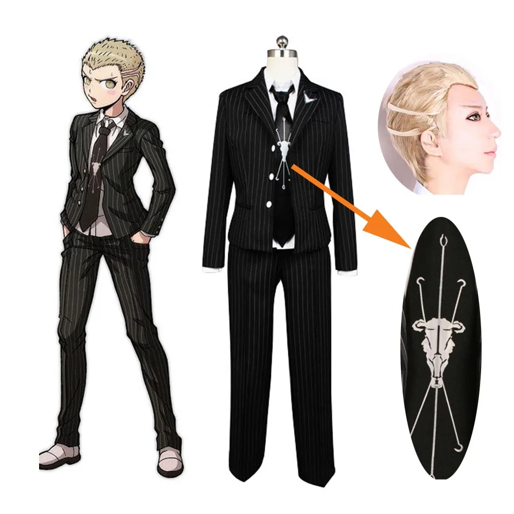 Anime danganronpa super cosplay kuzuryuu fuyuhiko kostym skräddarsydda