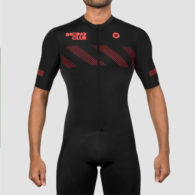 Maillot de cyclisme de l'équipe de mouton noir, haut de cyclisme d'été à manches courtes, vêtements de sport en plein air, chemise de vélo de route pour hommes Ropa Ciclismo