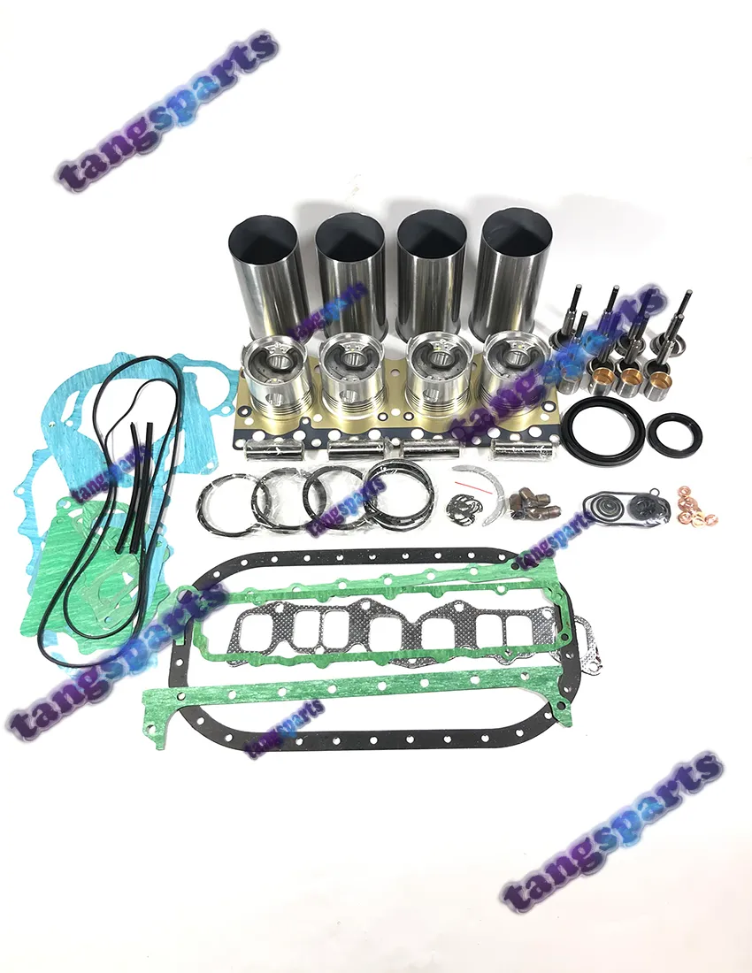 C240 PKG Engine Rebuild Kit med ventiler för ISUZU-motor delar Dozer Gaffeltruckar Grävmaskinlastare etc Motor delar kit