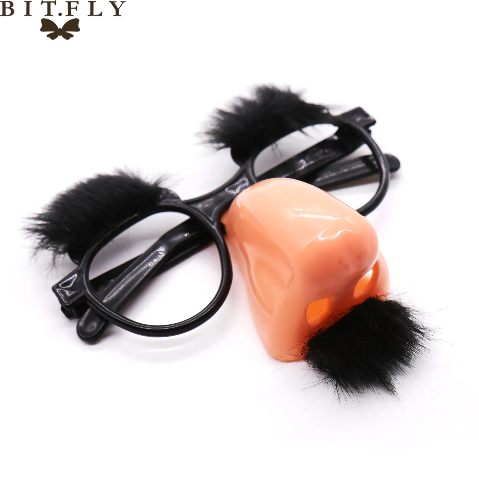 Economize muito em Óculos De Bigode De Nariz Engraçado New Elegante  Adorável Engraçado Tolo Nerd Halloween Preto Velho Óculos Homem Sobrancelha  Nariz ..., image size:1600x1600