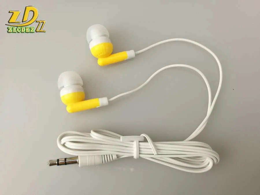 Mais barato New In ear Fone De Ouvido 3.5mm Fone De Ouvido Fone De Ouvido Para MP3 Mp4 Moible phone 500 pcs