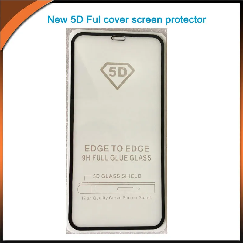 5D Full Cover Tempered Glass Screen Protector met 10in1-pakket voor iPhone XS / XR / XS MAX / 8/8 PLUS