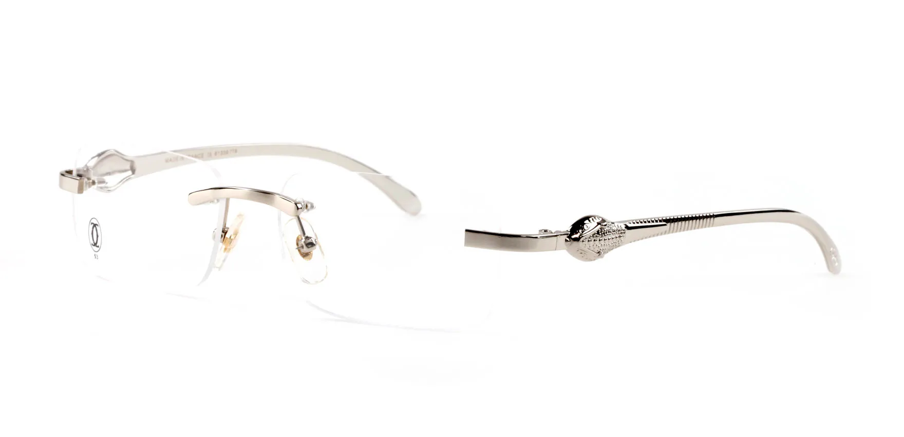 Оптово-2018 Новые Мода Товары для моды Мужчины Солнцезащитные Очки для солнцезащитных очков RIMLENLE RIMLEL RIMLEL FRAMES Металлические серебряные ножки Мода Hiphop Sun Glasses Eyeglasses