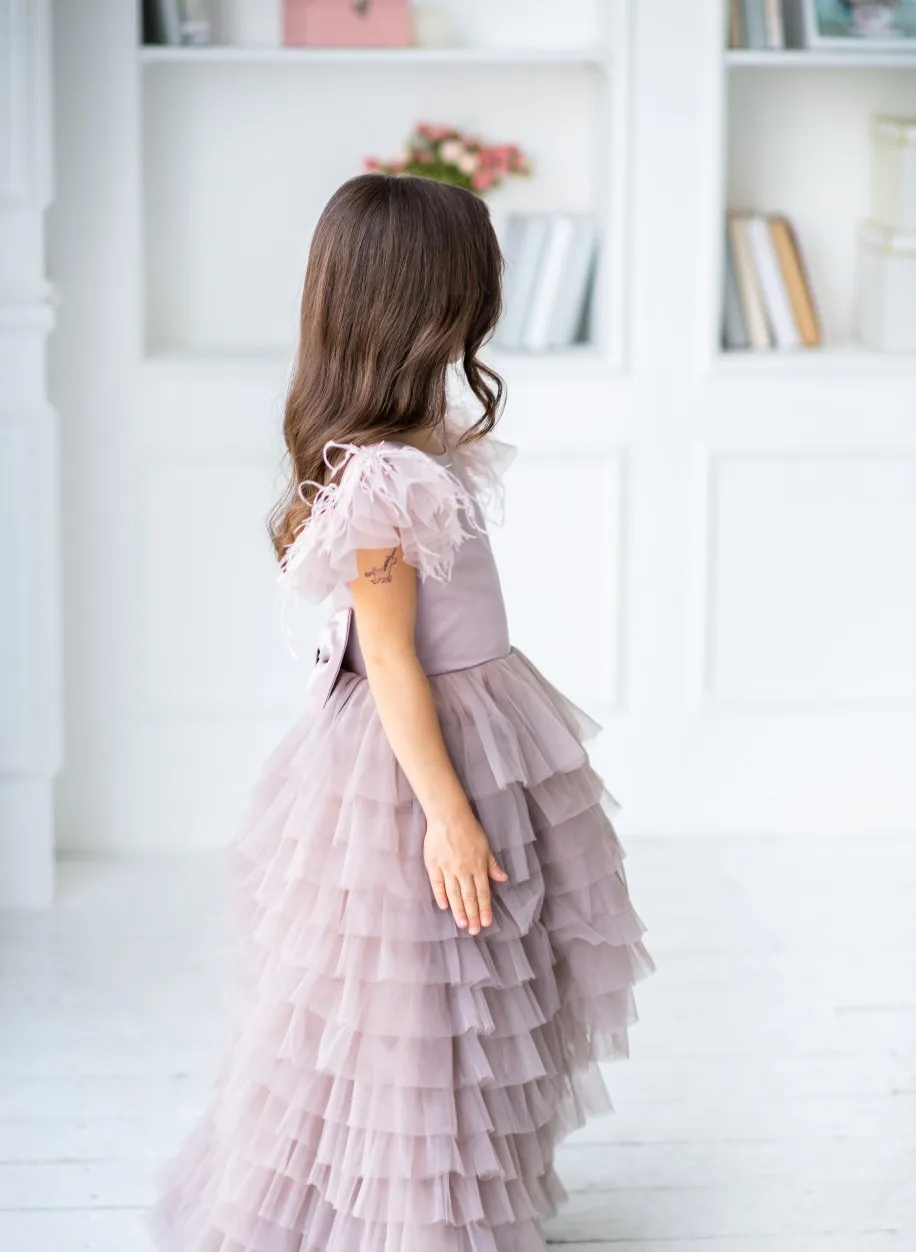vintage empire waist prom dress Girls First Communion Dress, Holy Communion Dresses – Little N Kute Boutique