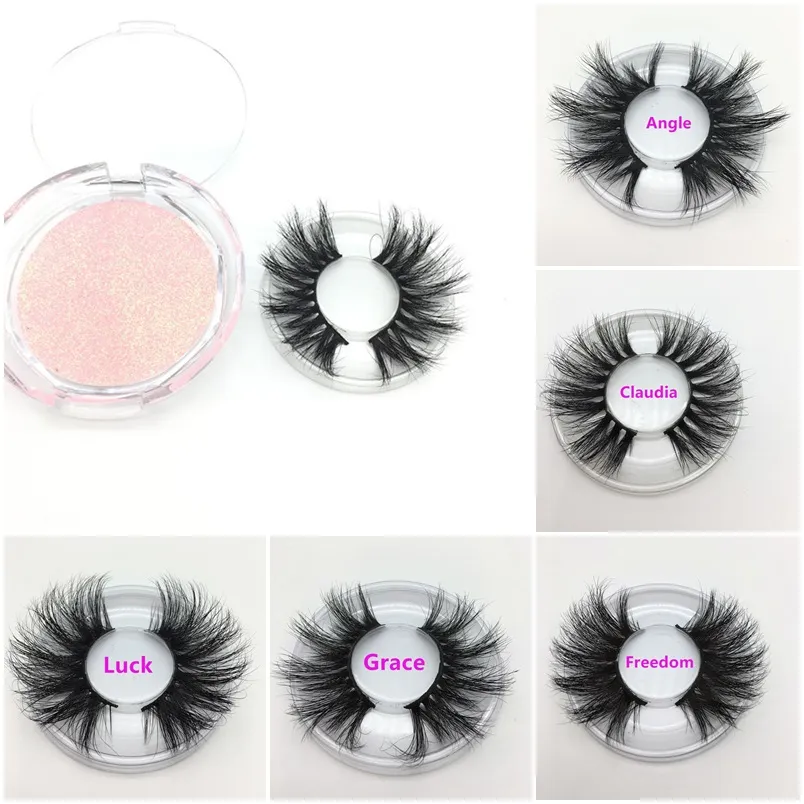 2019 Nova 3d Mink cílios Dramatic Mink cílios 5d Grosso longos cílios falsos Wispy Lashes Desconto Lashes oferta de serviços logotipo labe privado