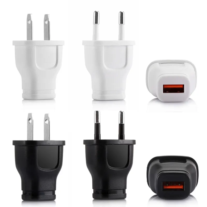 5V 1A Universal Netzteil USB Ladegerät US EU Stecker Reise Wand Lade USB Kabel Micro Typ-c US Wand Ladegerät