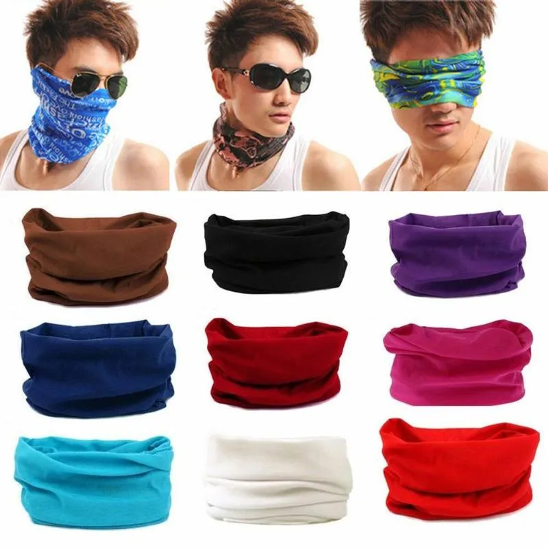 5Pcs Outdoor Sports Dust Proof Anti UV Face Cover Sciarpa Ghetta per il collo Fascia Stop The Flying Spit Respirator per l'estate