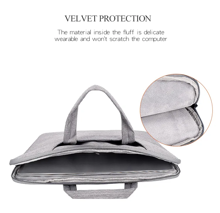 Laptop Handbag Sleeve Case Protective Shoulder Bag Notebook Carrying Case For 13 14 15.6 inch Macbook Air ASUS Acer  Del k400G