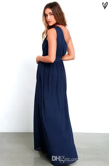 navy blue boho bridesmaid dress Western Dresses One... From Promotionspace, $39.58 y chiffon sleeves COUNTSRS1-21 pokimane Sizes:62 cm