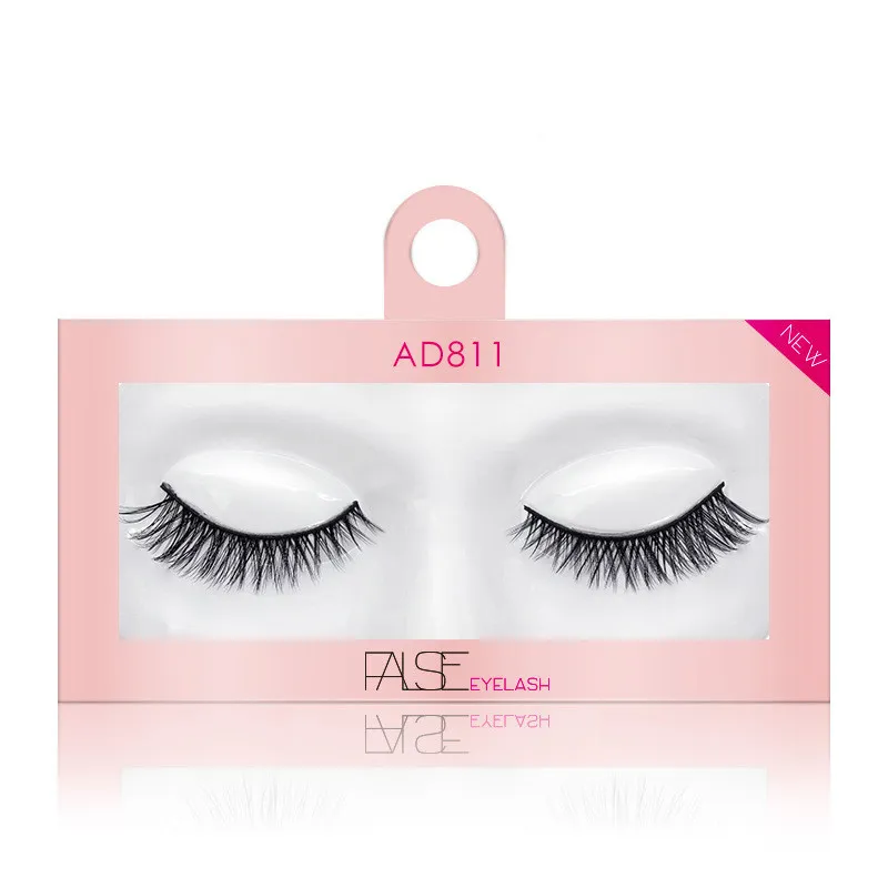 Mask 3D Mink Natural False wimpers Lange wimperverlenging Faux Fake Eye Lashes Make -upgereedschap