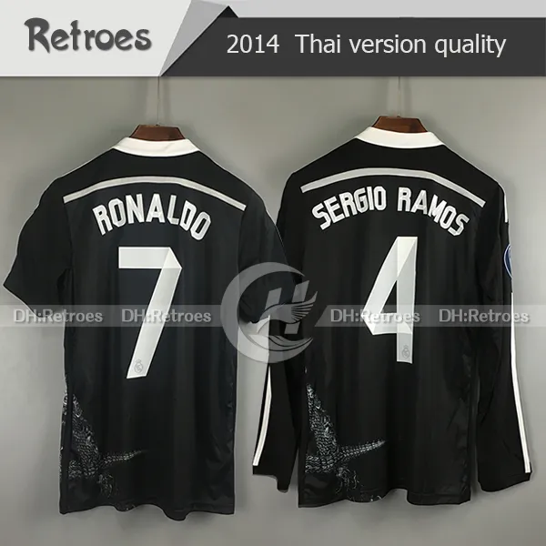2014 15 Retro 04 05 14 15 Third Black Soccer Football Jersey BALE 2014 15 Retro 04 05 14 15 Third Black Soccer Football Jersey BALE
