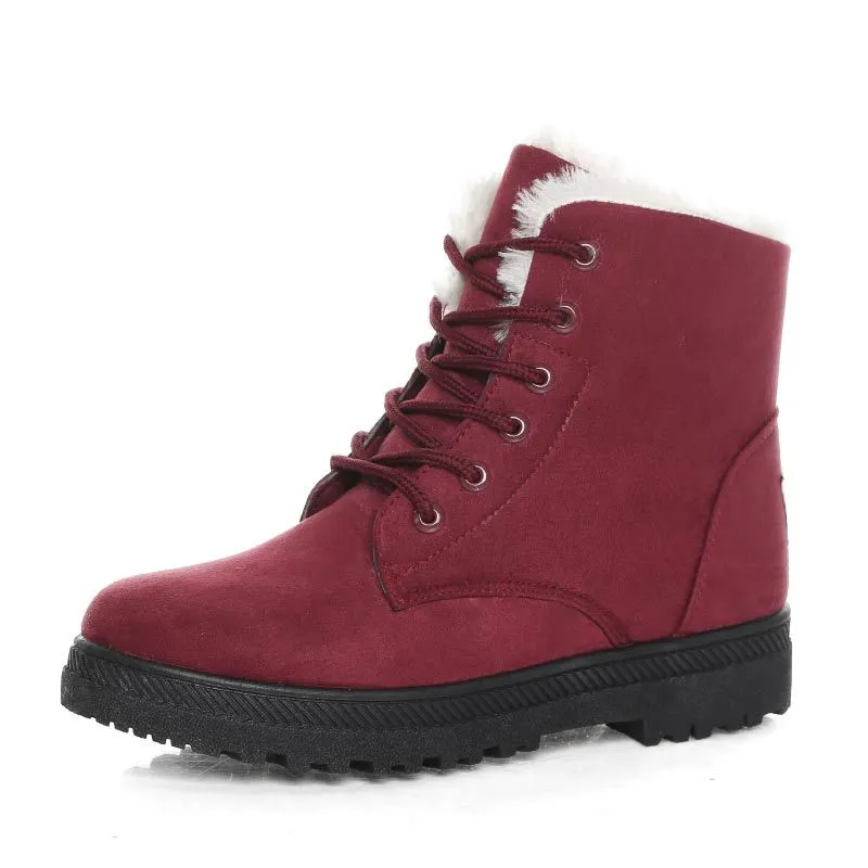 Womens Winter Ladies Snow Boots Flat Heel Ankle Casual Snow Ladies Snow Boots With Cute And Warm Fashion Item No. XDX 012 From Zaoyuan99 18.66 DHgate.Com