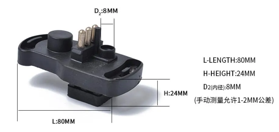 Ventilpositionssensor Automotive-gasens sensor 3437224035 IR-flödesmätare potentiometer gaspositionssensor