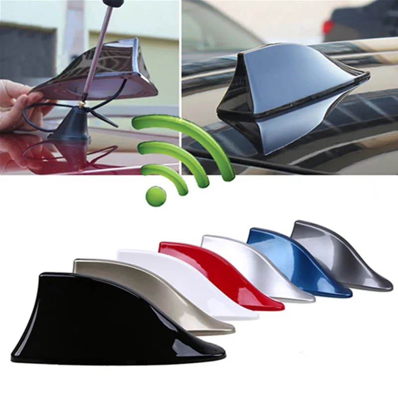 Universal Car Shark Fin Roof Mounted Antenna With FM/AM Radio Aerial  Replacement For BMW, Honda, Toyota, Hyundai, Kia Upgraded Signal From Blake  Online, $2.8