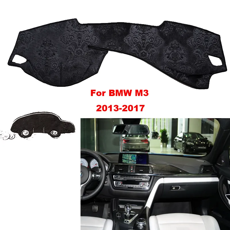 Auto Styling Für BMW M3 13 17 Innen Dashboard Pad Abdeckung Dash