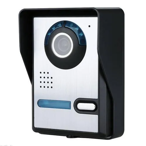 MOUNTAINONE 7 Inch Video Door Phone Doorbell Intercom Kit 1-camera 1-monitor Night Vision