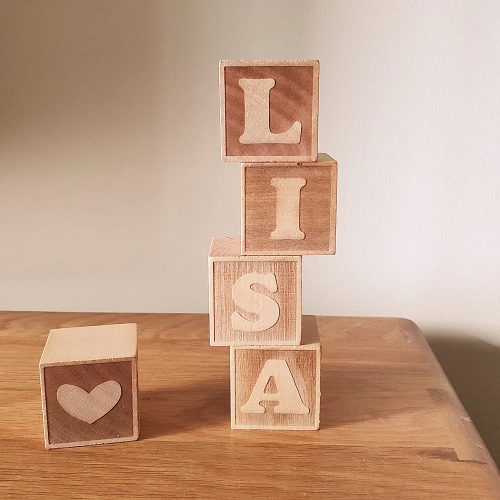 Custom deals baby blocks
