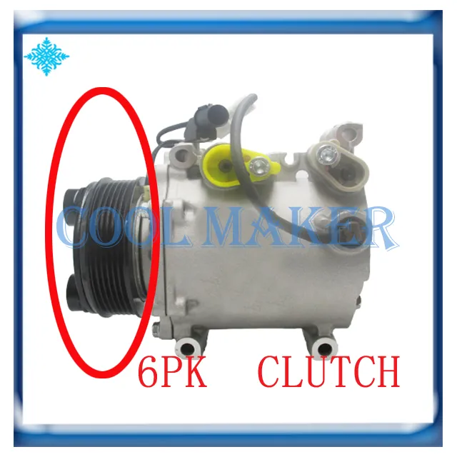 MSC90CA ac compressor embreagem 6pk montagem para Mitsubishi Outlander AKC200A205AR MR513474 MR958858