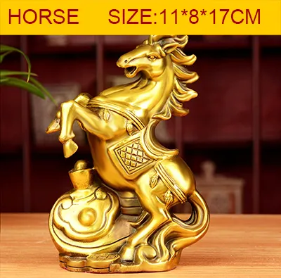 Handmade Chinese Zodiac Animal Collectible Figurines Statue Handmade Chinese Zodiac Animal Collectible Figurines Statue