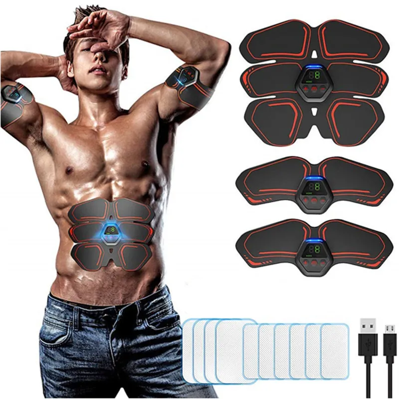 EMS Facial Body Muscle Stimulator Electrode Face Cheek Slimming Massager US