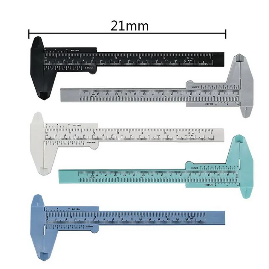 DHgate.com:Plastic Vernier Caliper Gauge Micrometer 0-150MM Mini Ruler ...