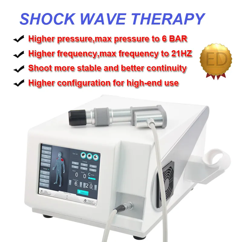 Extracorporeal Pulse Activation Technology Equipment Acoustic Shock Wave Physiotherapy for body Pain Medical Machine