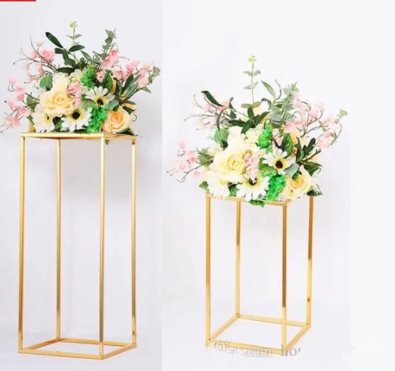 Metal Flower Vase Stand Wall Backdrop Rack For Rose And Hydrangea Event