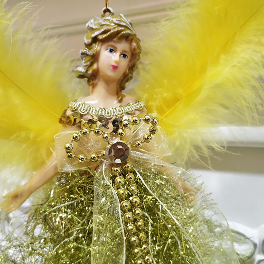 Felt mini Angel Christmas Ornament, image size:1001x1001