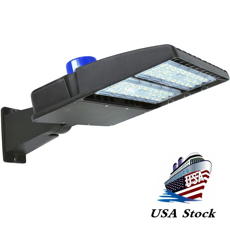 LED shoebox light AC100-305V LED Street Pole Light Flood Ligh(with Photocell) IP65 for Outdoor Street Area Lighting