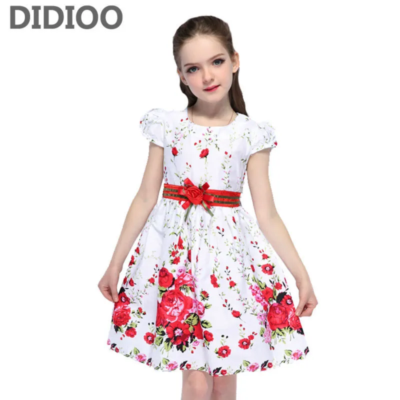 Vestidos Para Niñas Ropa De Verano Vestidos De Princesa Vestdio Infantil Vestido De Flores Para Niños 8 9 10 12 Años Vestidos Para Niñas Y Niños Q190522 De 15,74 € | DHgate