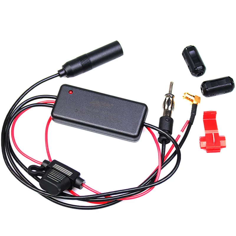 Car Auto GPS+FM/AM+DAB Radio Antenna Aerial Signal Amplifier DAB+ Receiver