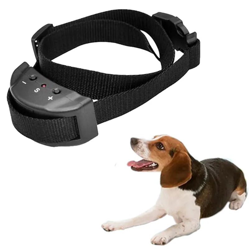 Heißer Verkauf Sechs-Speed-verstellbarer Hundekragen Non-Bark-Kragen Anti Barking Hund-Training elektrischer Hundehalsband neu