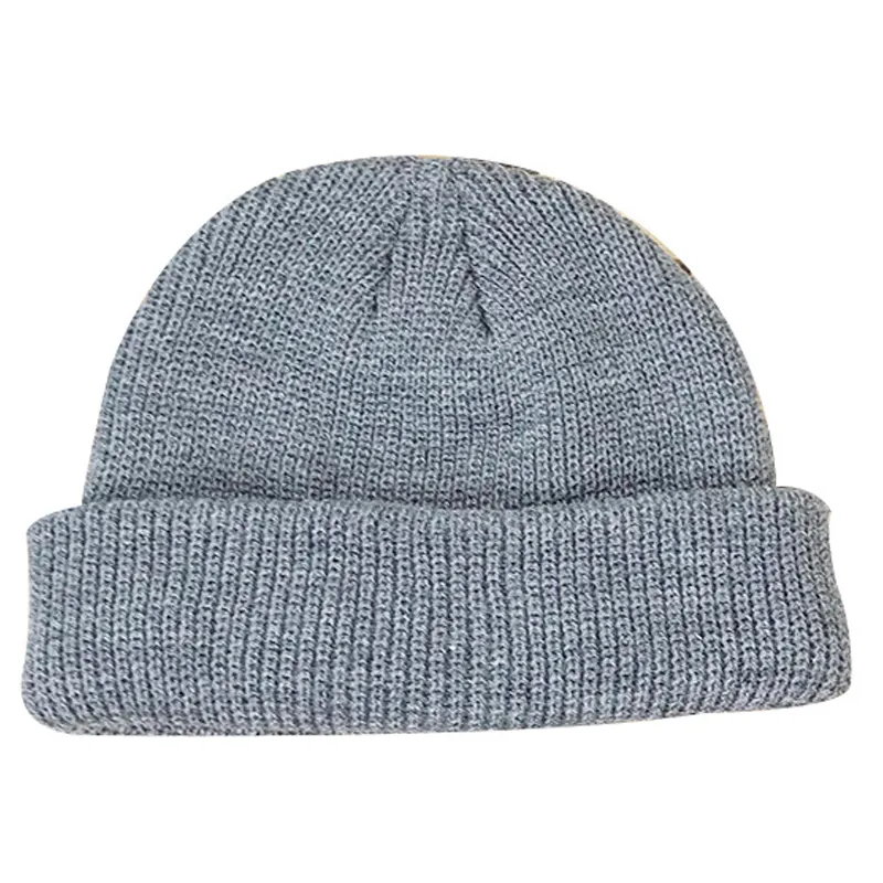 Mode-koude hoed man winter warme cap Koreaanse versie van de straat breien wol cap meloen lederen hoed outdoor tij hat groothandel