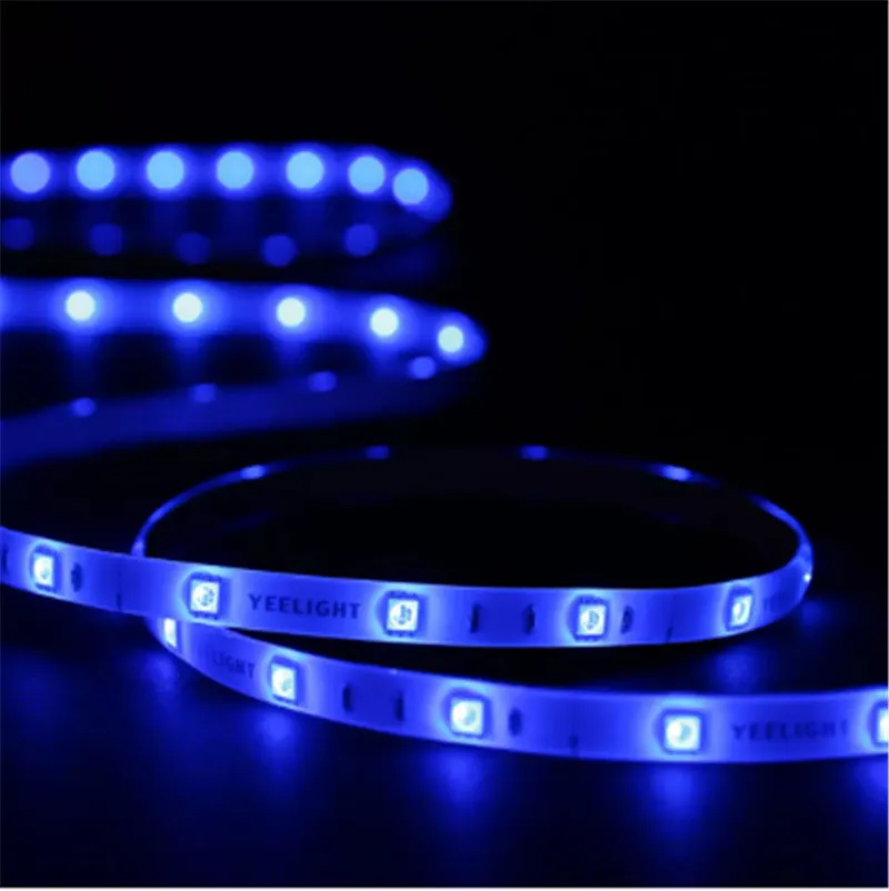 Xiaomi Yeelight Smart Light Strip Plus 1m LED RGB Färg Inomhusbelysning Ljus Arbeta Alexa Google Assistant MI Hemautomatisering 3008951Z3