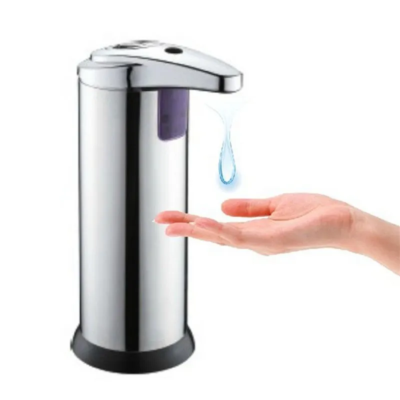 Induction Soap Dispenser Stainless Steel, IR Sensor, Automatic