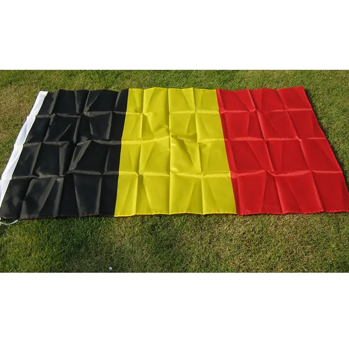 Belgium Flag of the Brussels Capital Region 3ft x 5ft Polyester Banner  Flying 150* 90cm Custom flag outdoor