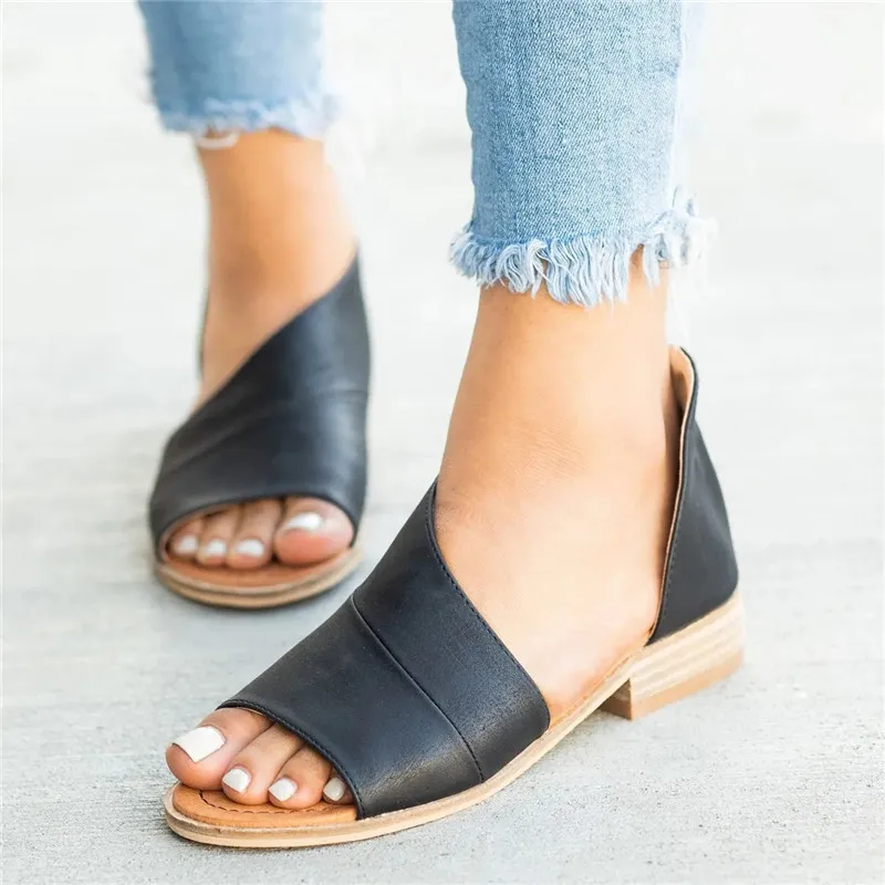 Bulk Stylish Womens Flat Toe Post Sandals For Summer 2019 Casual Flip Flops In Plus Size 43 At Only 20.57 DHgate.Com